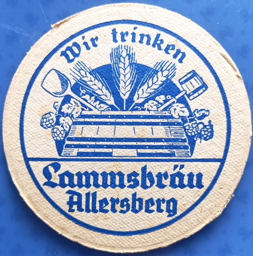 Alter bierdeckel lammsbräu - alter,