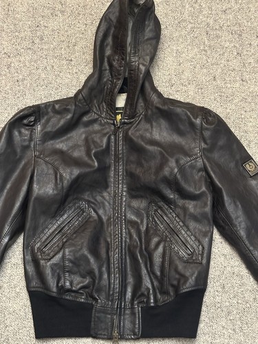Belstaff blouson lederjacke - belstaff,