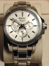 SEIKO BRIGHTZ ANANTA Astron White Dial Automatik Herrenuhr gebraucht funktion...