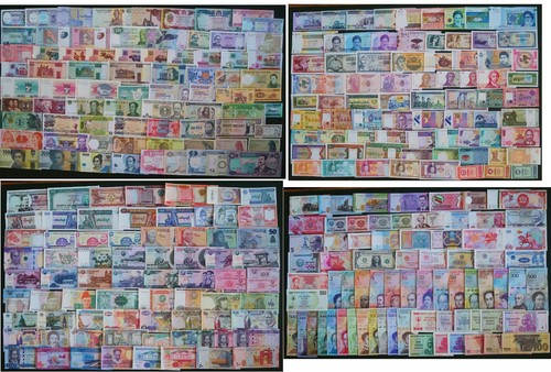 300 verschiedene weltbanknoten - 300,