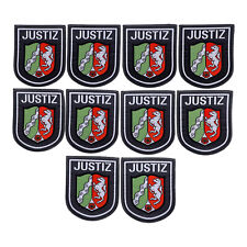 10 Abzeichen Justiz NRW Nordrhein-Westfalen B-Ware