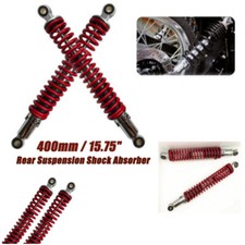 Rot 400mm 15.75“ Hintere Stoßdämpfer Aufhängung für Honda XL185 XL185S  XL125S