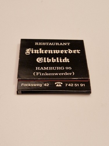 Streichholzheftchen