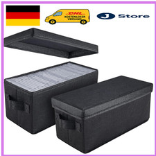 Schwarze aufbewahrungsbox - cd-aufbewahrungsbox, |