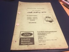 Ford Ersatzteil-Katalog f. 4