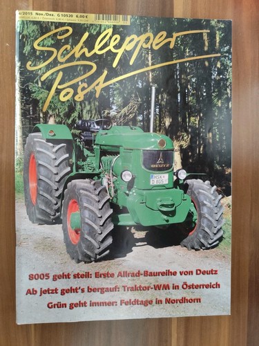 Zeitschrift schlepper post - schlepper, /