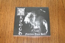 SKJOLD-" FOURTEEN YEARS HELL" CD 1ST PRESS 2007 LIMITED EDITION DIGIPAK