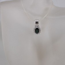 Anhänger 585/14k Weissgold