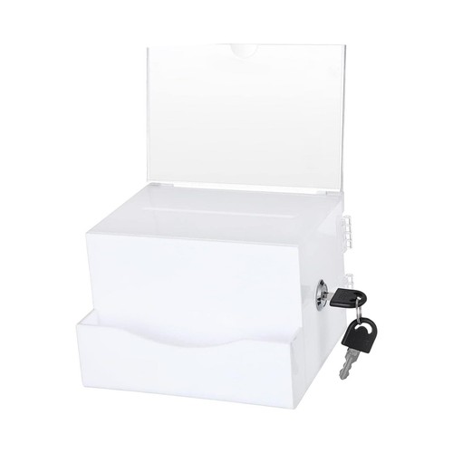 Acrylspenden box stimmzettel - -box,