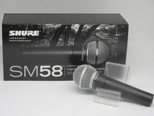 Shure SM58-LCE Dynamisches Gesangsmikrofon mit XLR-Kabel gebraucht