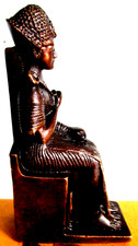 * Bronze-Statuette PHARAO * H