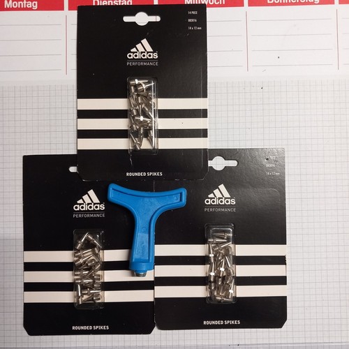 Adidas 14x12mm spikes - 3, pack