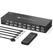PVBCTCSID HDMI KVM Switch 4 PC