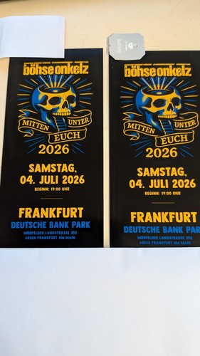 Böhse onkelz tickets - böhse,