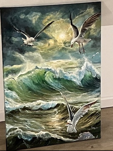 Wunderschönes acryl bild - wunderschönes,