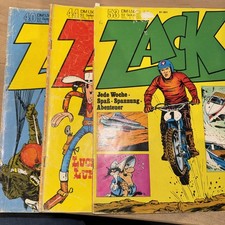 Zack Comic 1972 40, 44, 53 mit
