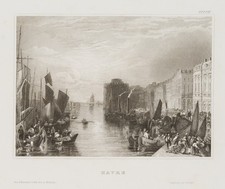 Fischerboote und Docks von Le