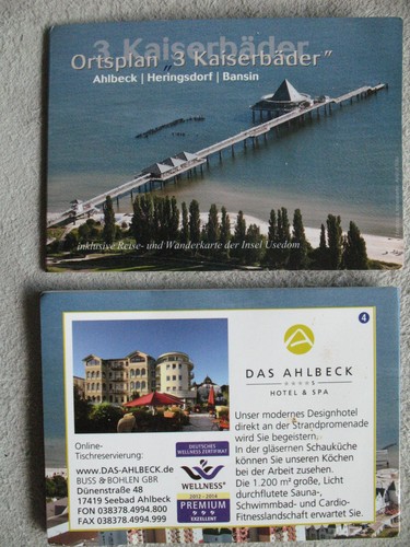 Usedom ortsplan kaiserbäder - usedom,