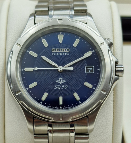 Seiko kinetic sq50 5m22 - seiko,