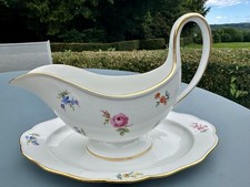 Meissen Porzellan Streublümchen Butter Sauciere