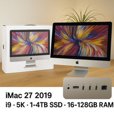 Apple iMac 27" 5K 2019 • i9  • 16–128GB RAM • 1–4TB SSD ✅ Varianten wählbar✅TOP✅