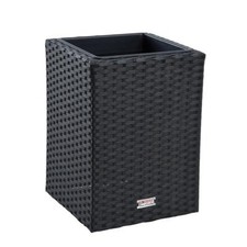 Polyrattan Blumentopf