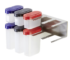 Für Tupperware Gewürzriesen Gewürzzwerge Gewürzregal Regal Halterung T-10 B-Ware