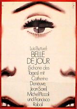 Catherine Deneuve in BELLE DE JOUR Originalplakat WA von 1974 Hans Hillmann