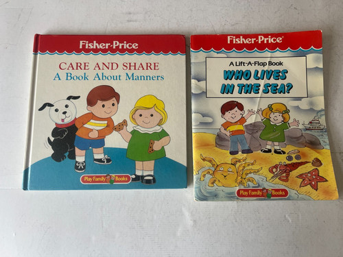 Vintage fisher price books - fisher,