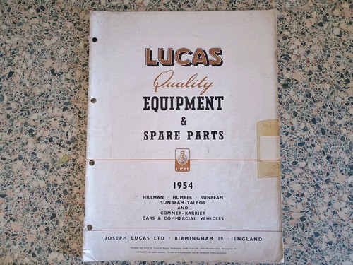 Lucas teilebuch sunbeam - teilebuch,