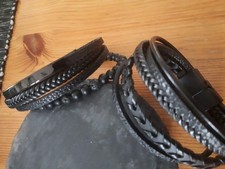 2 Armbänder Leder TOP NEU  