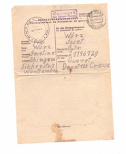 Kriegsgefangendenpost Ehingen