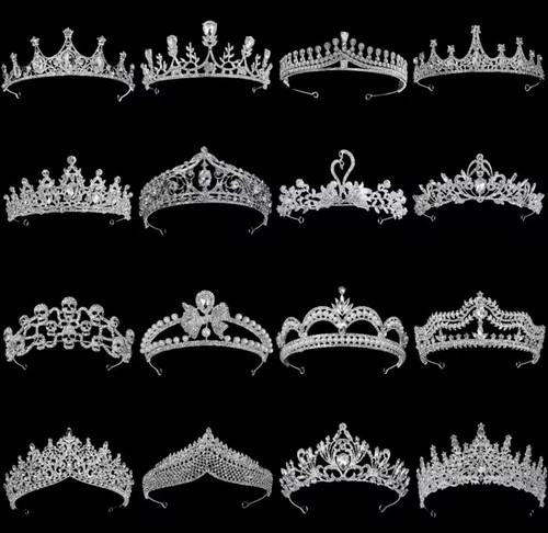 Luxus diadem strass - diadem,