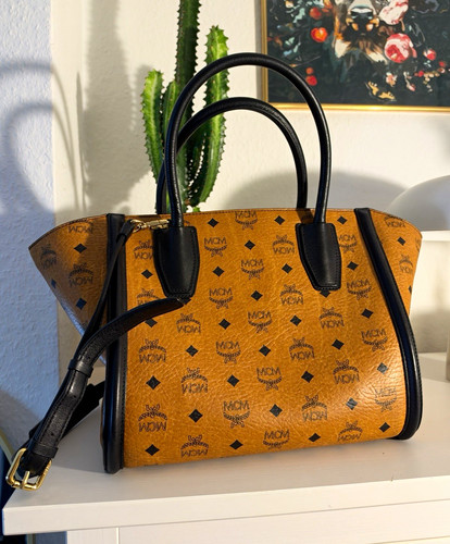 Mcm visetos tote monogramm - visetos,