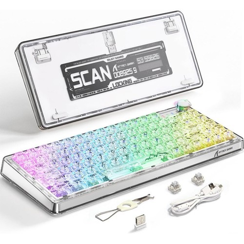 Attack shark k75 rgb tkl - shark,
