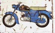 Zundapp KS100 1965 gealtert