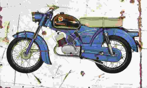 Zundapp ks100 1965 - 1965, aged