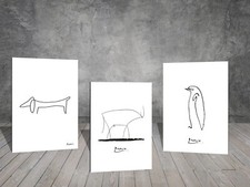 Pablo Picasso Tintenlinie