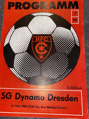 Programmheft hfc chemie sg - programmheft,