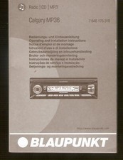 Blaupunkt bedienungsanleitung - blaupunkt,