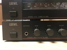 Loewe Stereo HI FI Tuner ST 3260 & Verstärker SV 3460