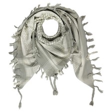 Palituch grau elfenbein Kufiya