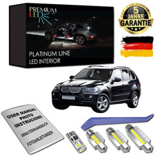 BMW X5 E70 LED Innenraumbeleuchtung Premium Lichtpaket Weiß 20 SMD Canbus