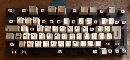 Amiga commodore a600 taste - amiga/commodore, a600: