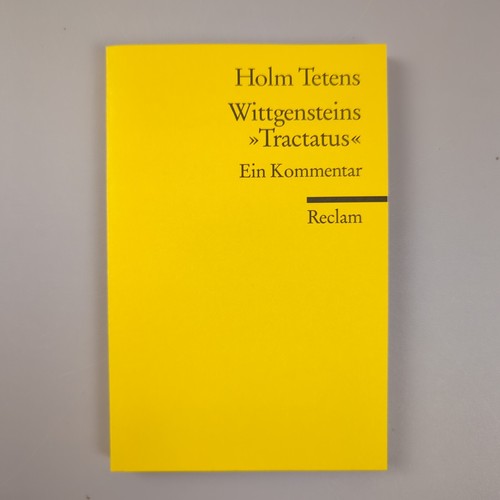 Wittgensteins tractatus - wittgensteins, »tractatus«