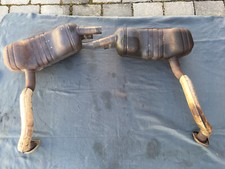 Original Porsche 981 Boxster Cayman 3,4L S Schalldämpfer Auspuff li. & re.