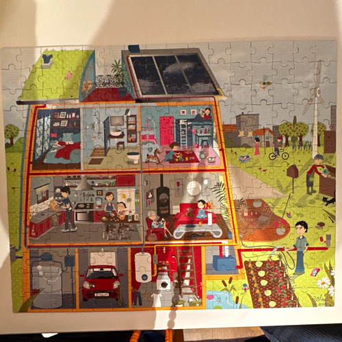 Djeco rundes puzzle - rundes,