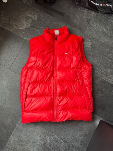 Nike puffer weste rot - nike, m.