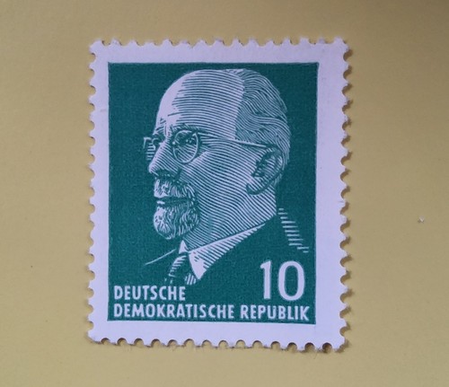 Briefmarke ddr 1967 walter - briefmarke,