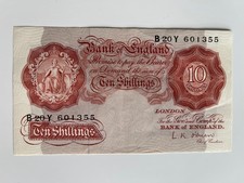 Bank of England 10 Shilling